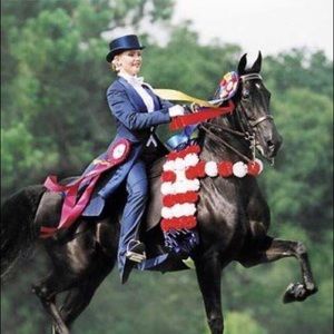 Saddleseat riding suit tuxedo custom made